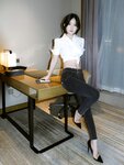 [XR Uncensored] 汁汁 - R18 秀人网模特 实习期女秘书