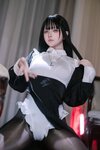 [Cosplay] 屿鱼 黑丝修女