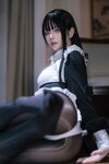 [Cosplay] 屿鱼 黑丝修女