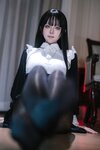 [Cosplay] 屿鱼 黑丝修女