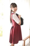 [Lovepop] Yui Iruma 入間ゆい – Photosets 038 Schoolgirl Uniform (jumper dress)