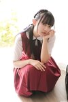 [Lovepop] Yui Iruma 入間ゆい – Photosets 038 Schoolgirl Uniform (jumper dress)