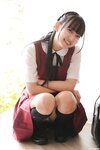 [Lovepop] Yui Iruma 入間ゆい – Photosets 038 Schoolgirl Uniform (jumper dress)