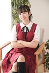 [Lovepop] Yui Iruma 入間ゆい – Photosets 038 Schoolgirl Uniform (jumper dress)