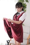 [Lovepop] Yui Iruma 入間ゆい – Photosets 038 Schoolgirl Uniform (jumper dress)