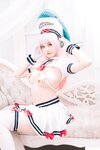 [Cosplay] Mizhi Mao Qiu 蜜汁猫裘 - Sonico Pisces 索尼子双鱼座