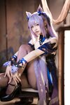[Cosplay] Komaki Xiaojuan 大大卷卷小卷 - Genshin Impact Keqing Skin 原神刻晴皮肤