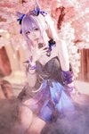 [Cosplay] Komaki Xiaojuan 大大卷卷小卷 - Genshin Impact Keqing Skin 原神刻晴皮肤