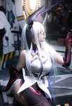 [Cosplay] Shazhufan 傻猪凡 - Silver Feather 银羽