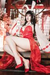 [Cosplay] Natsuko夏夏子 - 碧蓝航线 大山巫女兔 [70P-414MB]