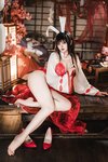 [Cosplay] Natsuko夏夏子 - 碧蓝航线 大山巫女兔 [70P-414MB]