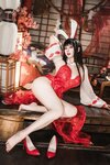 [Cosplay] Natsuko夏夏子 - 碧蓝航线 大山巫女兔 [70P-414MB]