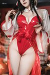 [Cosplay] Natsuko夏夏子 - 碧蓝航线 大山巫女兔 [70P-414MB]