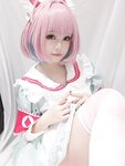 [Cosplay] Mizhi Mao Qiu 蜜汁猫裘 - Dreaming Ria 梦见璃亚梦