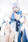 [Cosplay] Niyeye 白烨烨 - Shinano Pajama Seduction 信浓睡衣诱惑