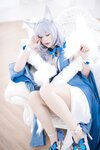 [Cosplay] Niyeye 白烨烨 - Shinano Pajama Seduction 信浓睡衣诱惑