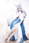 [Cosplay] Niyeye 白烨烨 - Shinano Pajama Seduction 信浓睡衣诱惑
