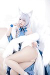 [Cosplay] Niyeye 白烨烨 - Shinano Pajama Seduction 信浓睡衣诱惑