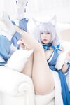 [Cosplay] Niyeye 白烨烨 - Shinano Pajama Seduction 信浓睡衣诱惑