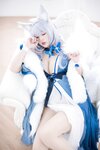 [Cosplay] Niyeye 白烨烨 - Shinano Pajama Seduction 信浓睡衣诱惑
