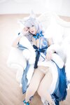 [Cosplay] Niyeye 白烨烨 - Shinano Pajama Seduction 信浓睡衣诱惑