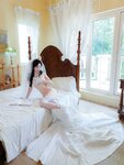 [XR Uncensored] 朱朱molly - R18 秀人网模特 新人首秀 洁白婚纱