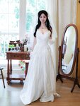 [XR Uncensored] 朱朱molly - R18 秀人网模特 新人首秀 洁白婚纱