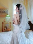[XR Uncensored] 朱朱molly - R18 秀人网模特 新人首秀 洁白婚纱