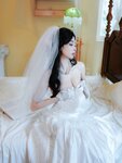 [XR Uncensored] 朱朱molly - R18 秀人网模特 新人首秀 洁白婚纱