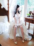 [XR Uncensored] 朱朱molly - R18 秀人网模特 新人首秀 洁白婚纱