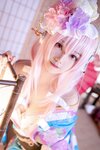 [Cosplay] Mizhi Mao Qiu 蜜汁猫裘 - Sonico Kimono 索尼子和服