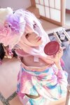 [Cosplay] Mizhi Mao Qiu 蜜汁猫裘 - Sonico Kimono 索尼子和服