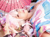 [Cosplay] Mizhi Mao Qiu 蜜汁猫裘 - Sonico Kimono 索尼子和服