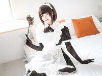 [Cosplay] Mizhi Mao Qiu 蜜汁猫裘 - Homestay Maid 民宿 女仆
