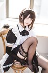 [Cosplay] Mizhi Mao Qiu 蜜汁猫裘 - Homestay Maid 民宿 女仆