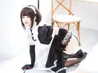 [Cosplay] Mizhi Mao Qiu 蜜汁猫裘 - Homestay Maid 民宿 女仆