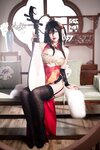 [Cosplay] Niyeye 白烨烨 - Taihou Qipao New Year Limited 大凤旗袍新年限定