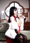 [Cosplay] Niyeye 白烨烨 - Taihou Qipao New Year Limited 大凤旗袍新年限定