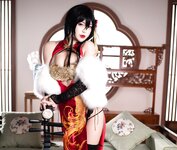 [Cosplay] Niyeye 白烨烨 - Taihou Qipao New Year Limited 大凤旗袍新年限定