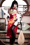 [Cosplay] Niyeye 白烨烨 - Taihou Qipao New Year Limited 大凤旗袍新年限定