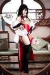 [Cosplay] Niyeye 白烨烨 - Taihou Qipao New Year Limited 大凤旗袍新年限定