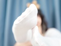 [Cosplay] 神楽坂真冬 - 白丝小熊 [75P2V-355MB]