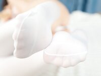 [Cosplay] 神楽坂真冬 - 白丝小熊 [75P2V-355MB]