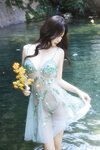 [XR Uncensored] Yin Tian Tian (尹甜甜) - R18 秀人网模特 溪水边