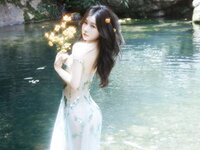 [XR Uncensored] Yin Tian Tian (尹甜甜) - R18 秀人网模特 溪水边