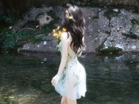 [XR Uncensored] Yin Tian Tian (尹甜甜) - R18 秀人网模特 溪水边