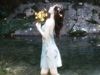 [XR Uncensored] Yin Tian Tian (尹甜甜) - R18 秀人网模特 溪水边