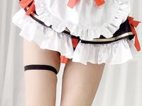 [Cosplay] Niyeye 白烨烨 - Tamamo-no-Mae Doujin Maid 玉藻前同人女仆