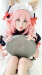 [Cosplay] Niyeye 白烨烨 - Tamamo-no-Mae Doujin Maid 玉藻前同人女仆