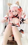 [Cosplay] Niyeye 白烨烨 - Tamamo-no-Mae Doujin Maid 玉藻前同人女仆
